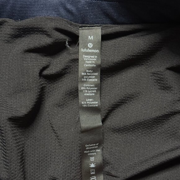Lululemon Men's T.H.E. Short *9" Lined - Navy - Picture 4 of 8